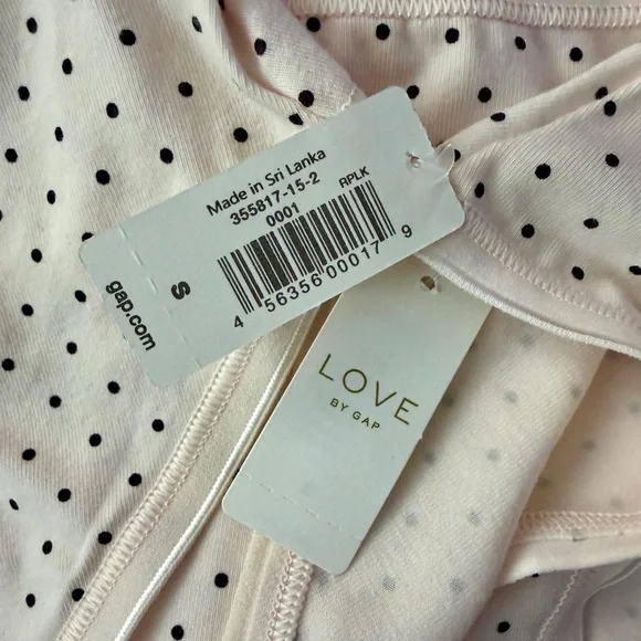 LOVE by GAP GapBody Cotton Hipster Panties Dot It Pink Lot of 5 - Picture 2 of 3